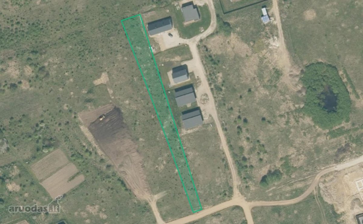 Parduodamas 21,07 aro namų valdos sklypas