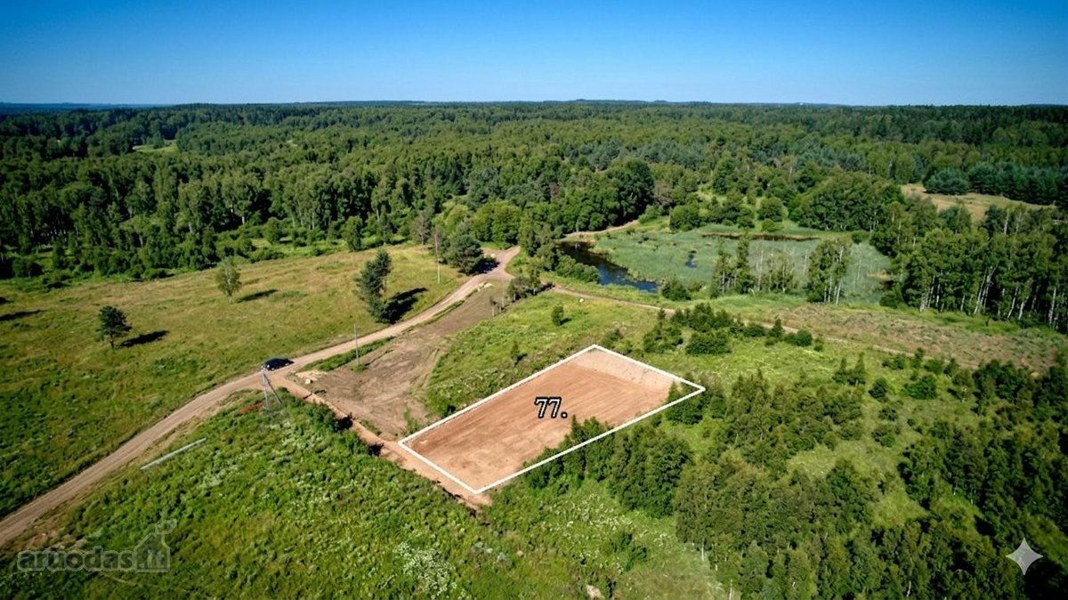 17 arų sklypas prie Medžiakalnio draustinio - nuotraukos Nr. 2