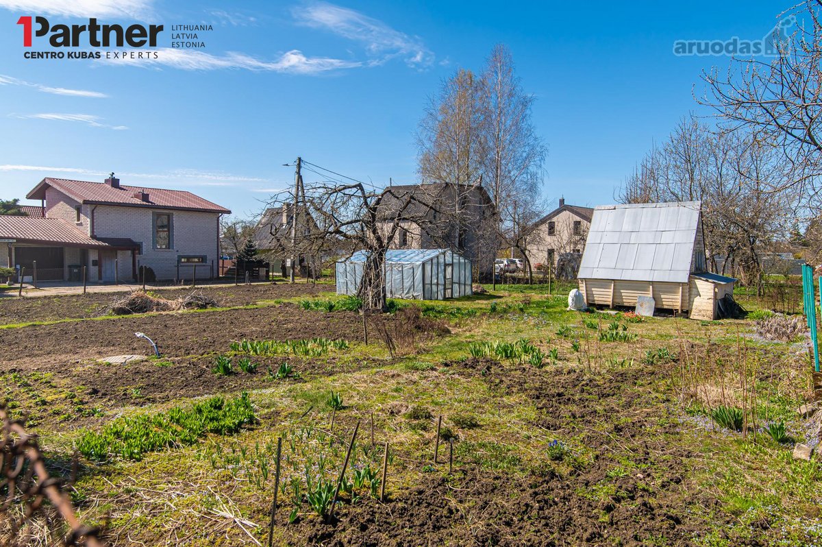 Parduodamas 6,62 arų žemės sklypas Paeglinės