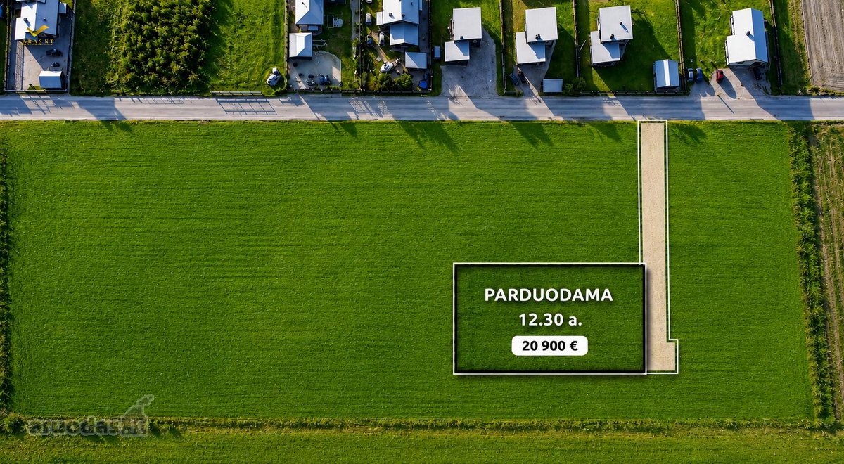 Parduodamas namų valdos sklypas Kretingos r.,