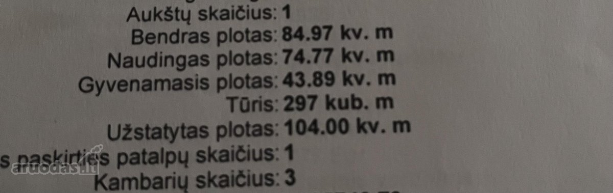 Parduodamas namas šalia mokykla darželis. - nuotraukos Nr. 8