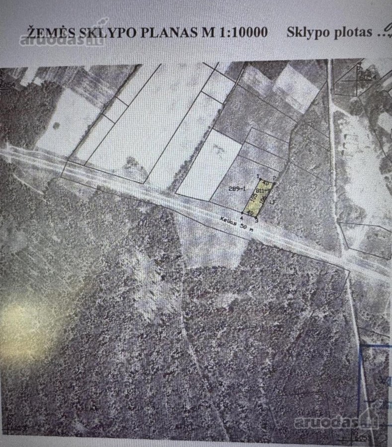 Parduodamas sklypas, besiribojantis su Minsko