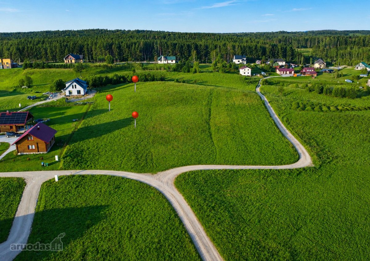 Parduodami namų valdos sklypai nuo 9 a.