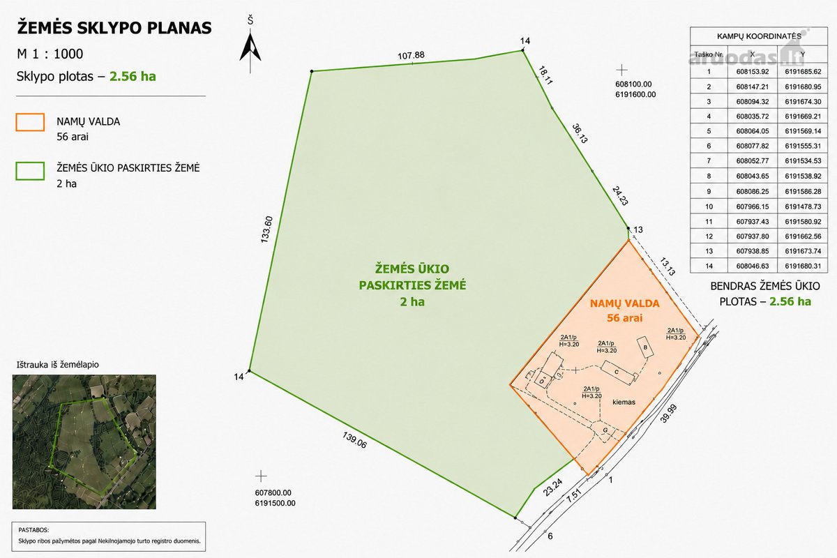 Investicinis Pasiūlymas – 2,56 Ha Sklypų - nuotraukos Nr. 6