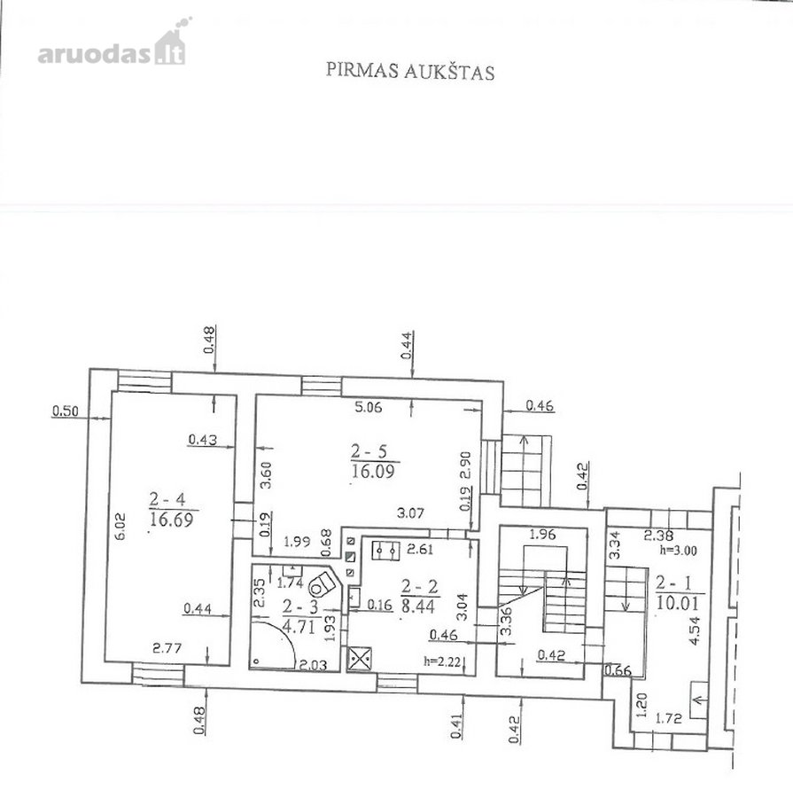 Parduodamas 4 k., 132,20m2 , 2-jų aukštų + - nuotraukos Nr. 19