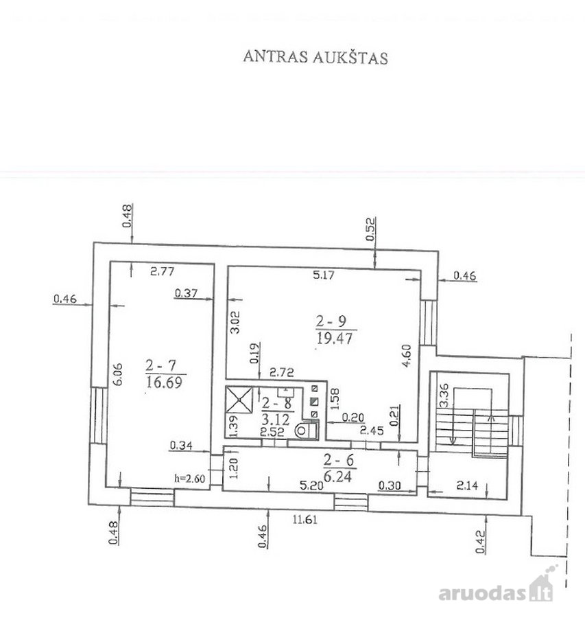 Parduodamas 4 k., 132,20m2 , 2-jų aukštų + - nuotraukos Nr. 20