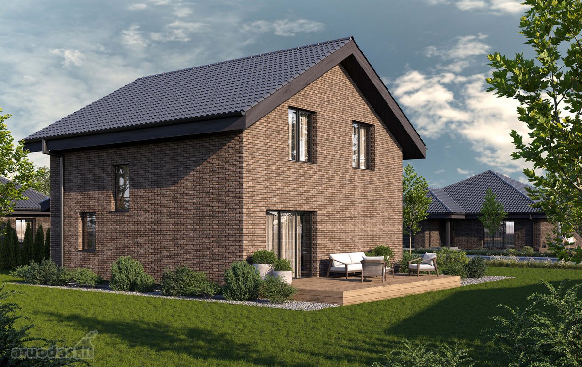 161 m² dviejų aukštų individualus namas - nuotraukos Nr. 2