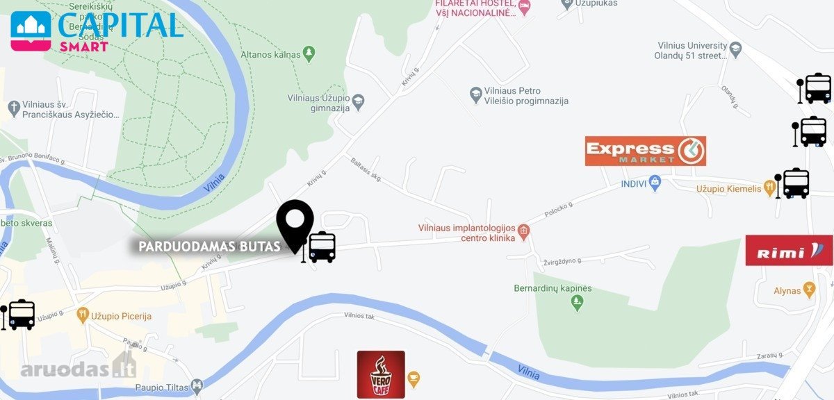 Parduodamas 1 Kambario Butas Užupyje, Polocko - nuotraukos Nr. 20