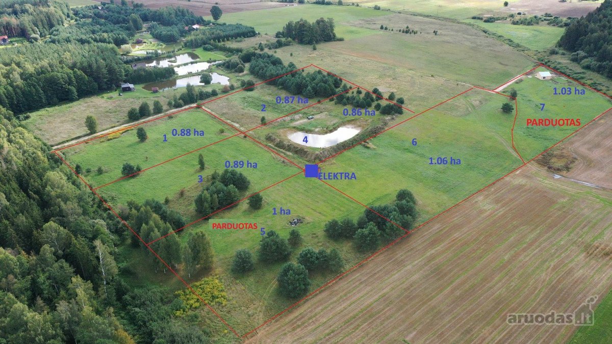 Parduodami Rekreacinės Paskirties Žemės