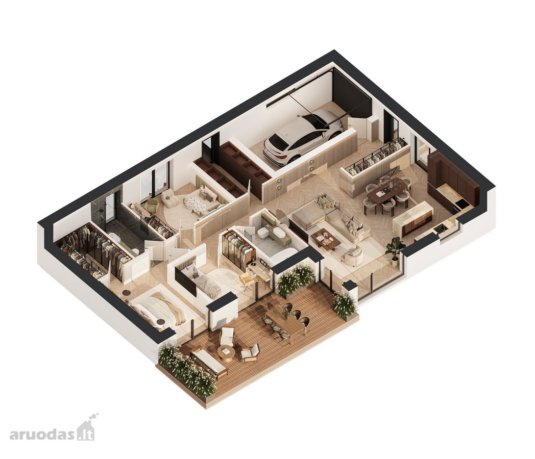 150 m² vieno aukšto individualus namas - nuotraukos Nr. 18