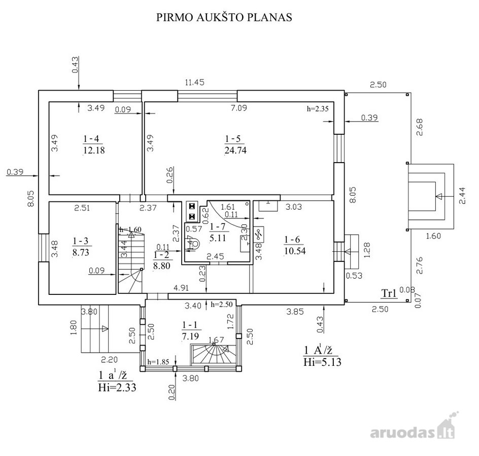 Namas Pavilnyje 150 kv.m. gyvenamo ploto, - nuotraukos Nr. 25