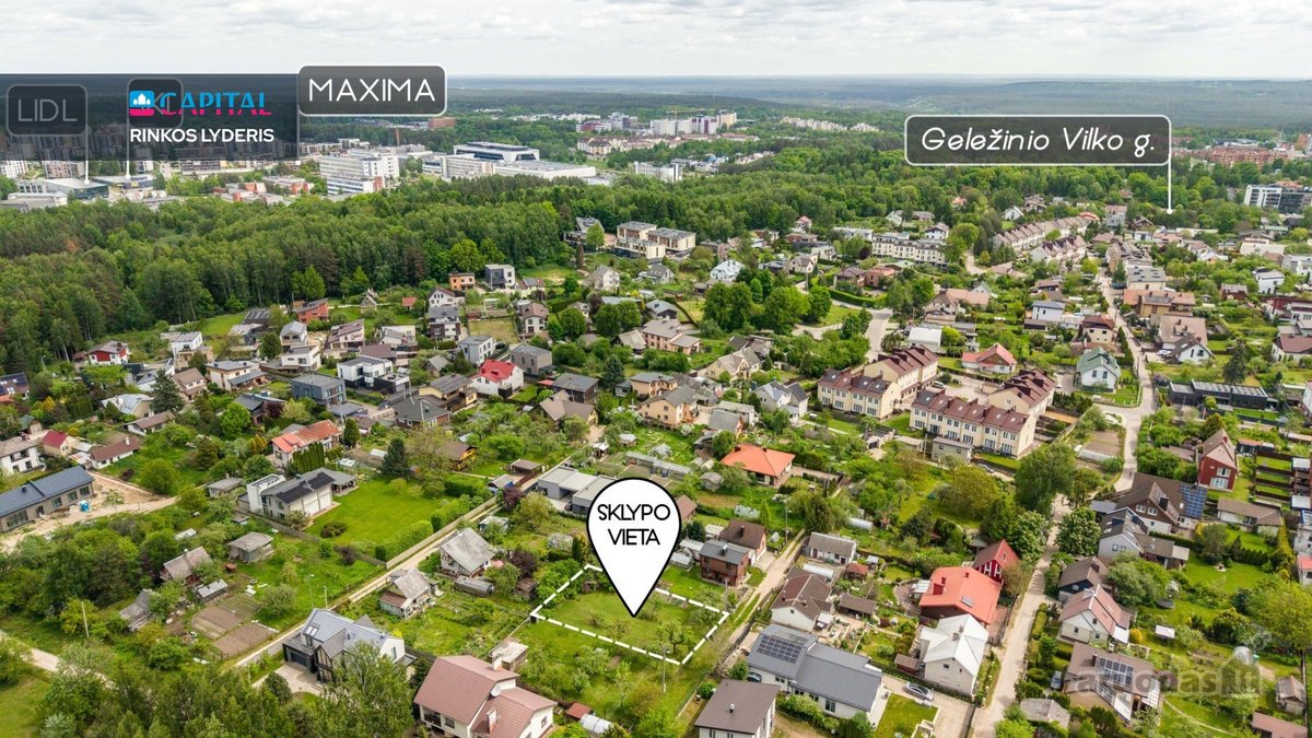 Parduodamas 6,07 a sklypas be statinių, - nuotraukos Nr. 8