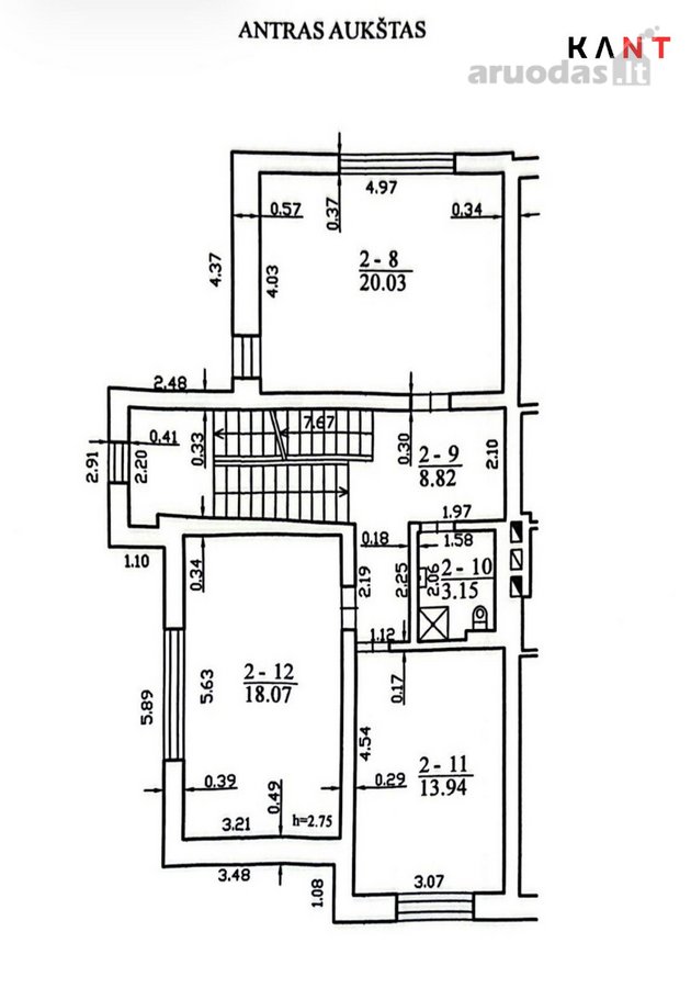 Naujiena - kapitaliai atnaujintas 7 kambarių, - nuotraukos Nr. 39