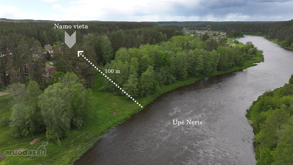 Namas su sklypu tik 100 m atstumu nuo Neries! - nuotraukos Nr. 3