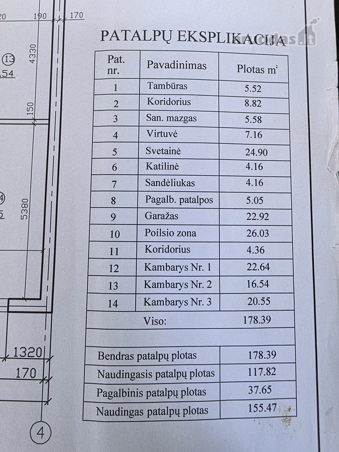 Parduodamas Dviejų Aukštų Namas Su Garažu - nuotraukos Nr. 17