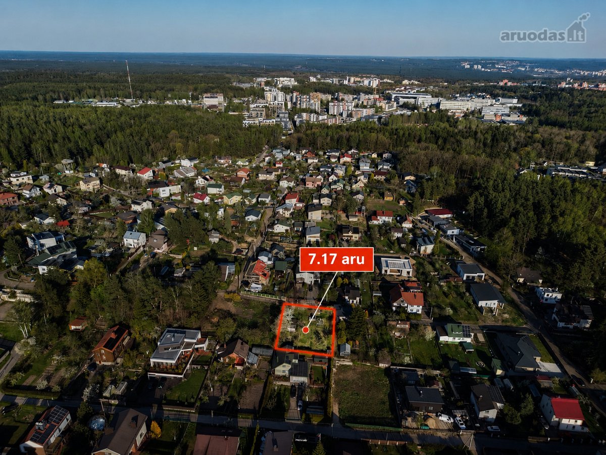 Parduodamas 7,17'a Sklypas Vilniuje, Bajorų - nuotraukos Nr. 6