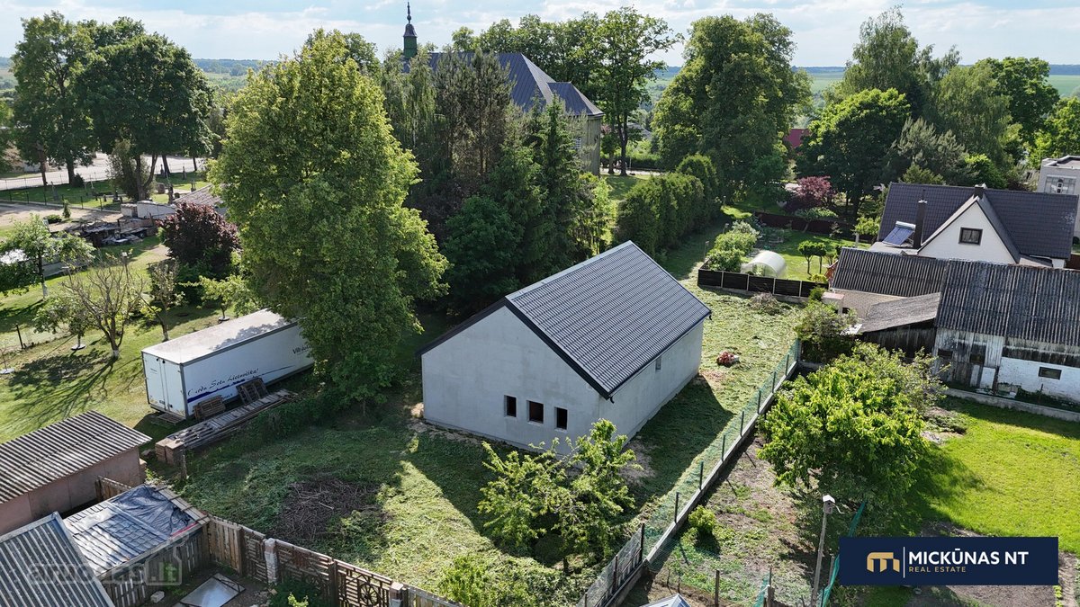 Parduodamas nebaigtos statybos namas Babtų - nuotraukos Nr. 9
