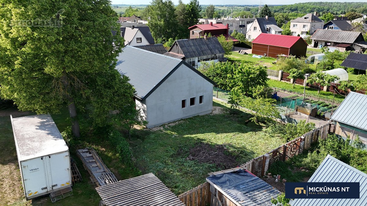 Parduodamas nebaigtos statybos namas Babtų - nuotraukos Nr. 11