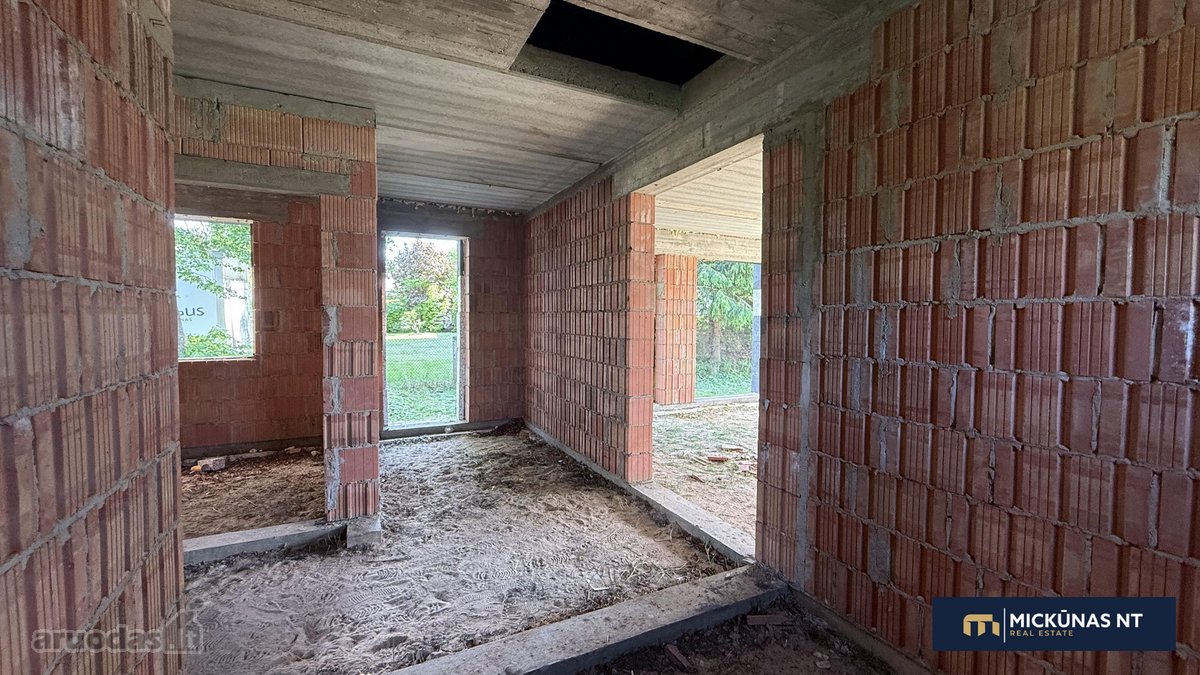 Parduodamas nebaigtos statybos namas Babtų - nuotraukos Nr. 16