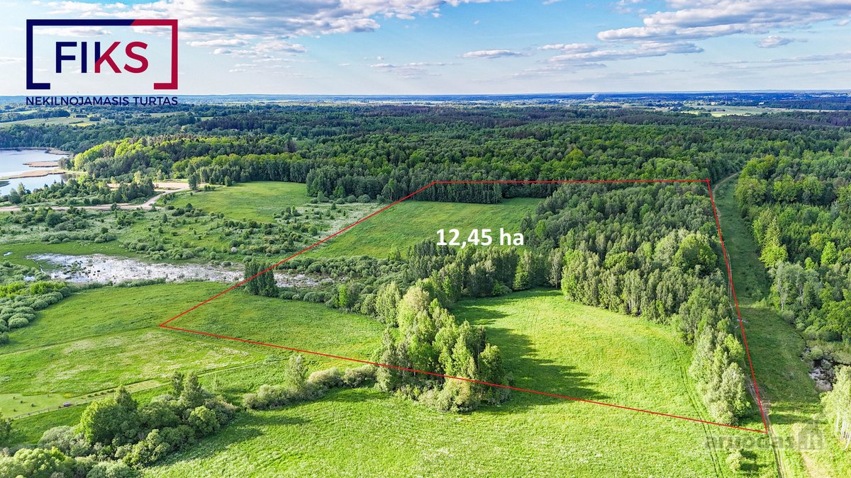 Parduodamas 12,45 Ha Žemės Ūkio Paskirties