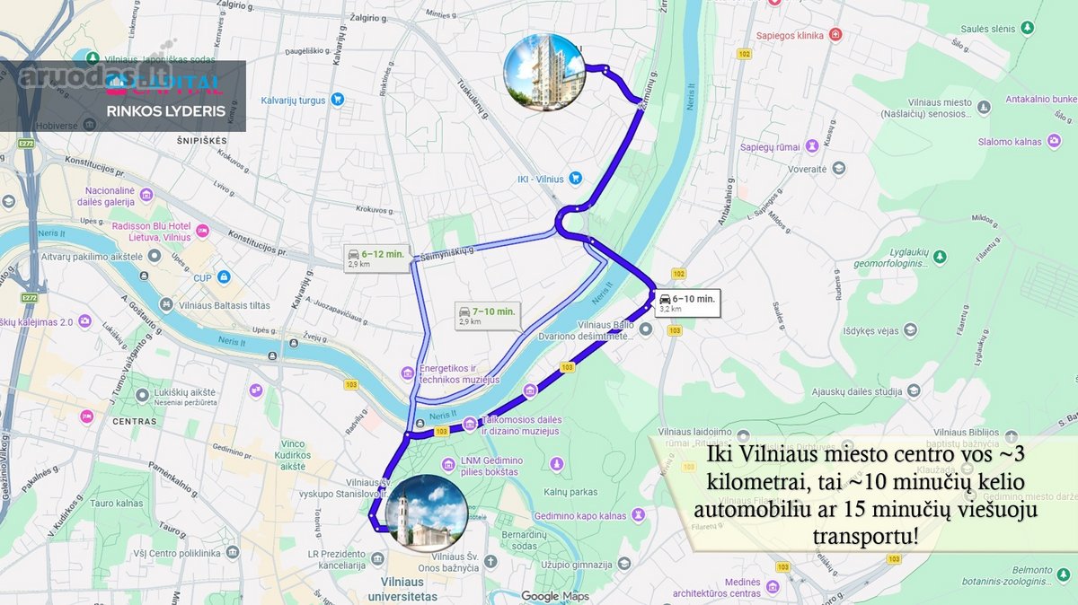 Parduodamas Erdvus 3 Kambarių Butas Naujos - nuotraukos Nr. 32