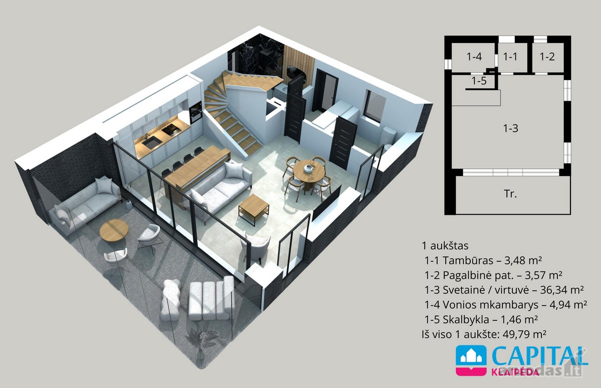 Išskirtinė Galimybė Įsigyti Modernius Namus - nuotraukos Nr. 34