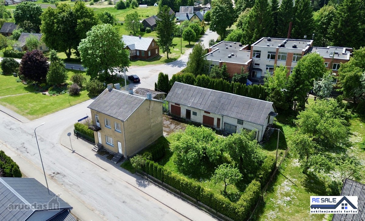Parduodamas Mūrinis Namas Kražiuose, Kelmės Rajone