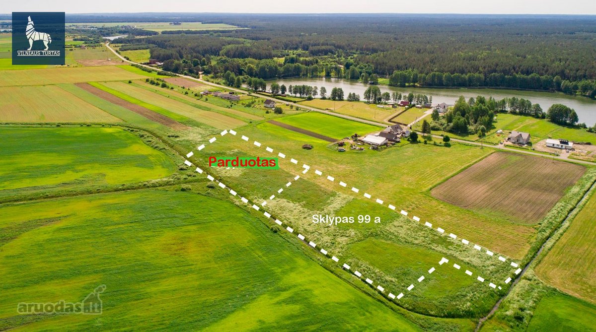 Parduodamas 0,99 ha sklypas Trakų r., - nuotraukos Nr. 3
