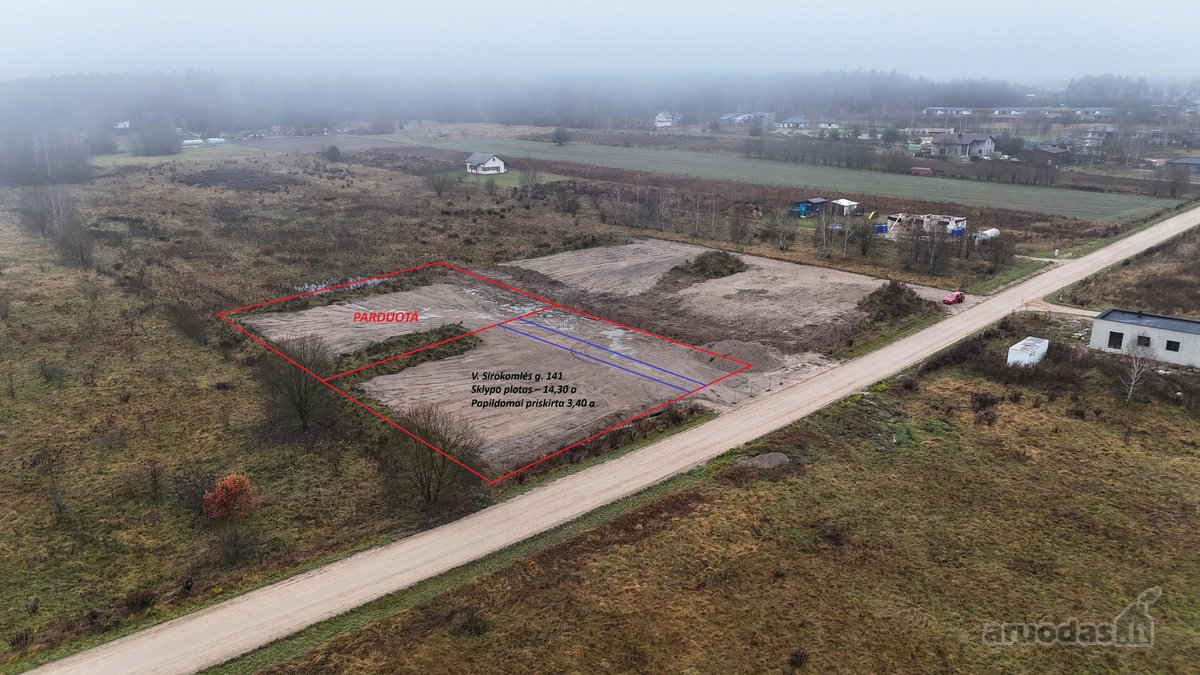 Statybai Paruošti Sklypai Šalia Vilniaus  V.