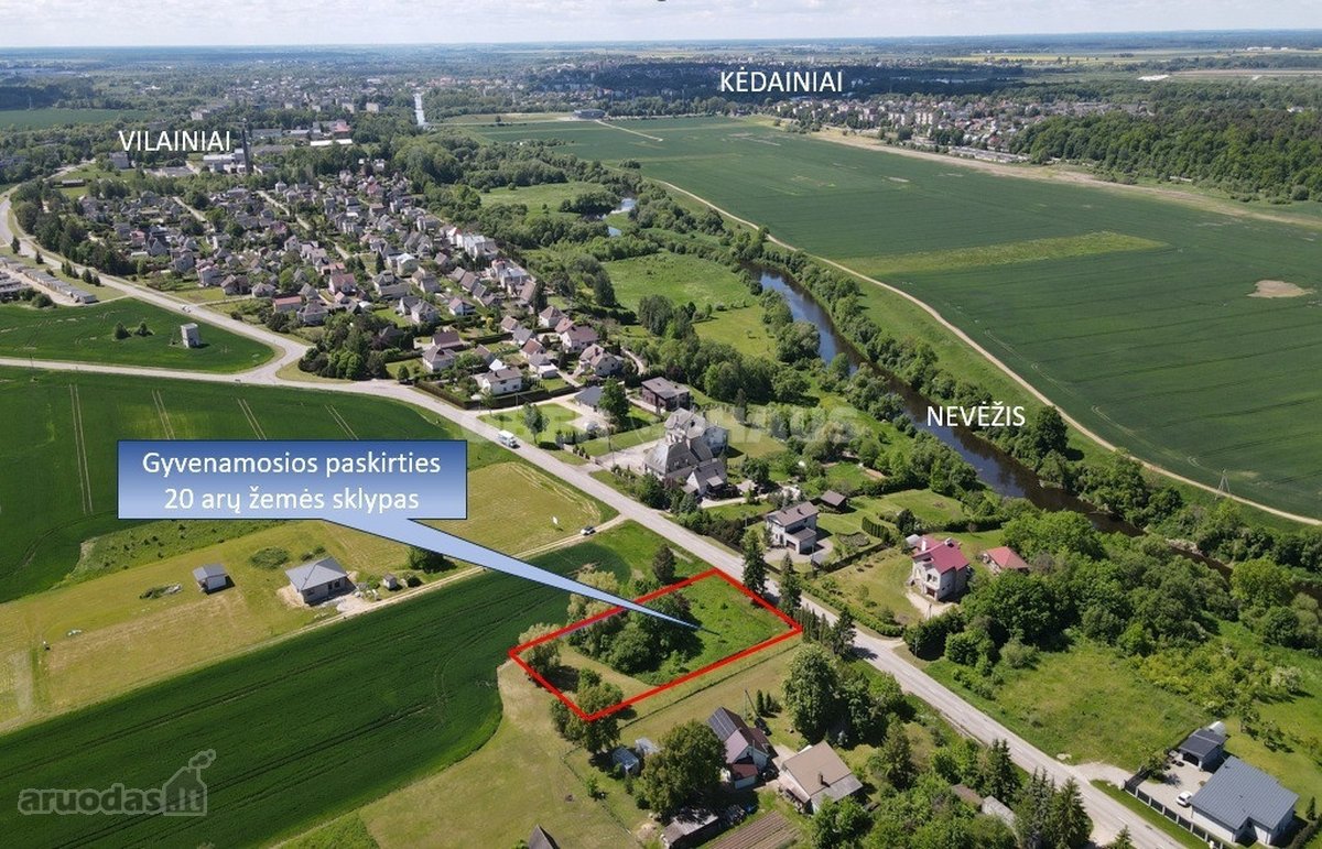 Parduodamas Sklypas Vilainiuose - Puiki vieta