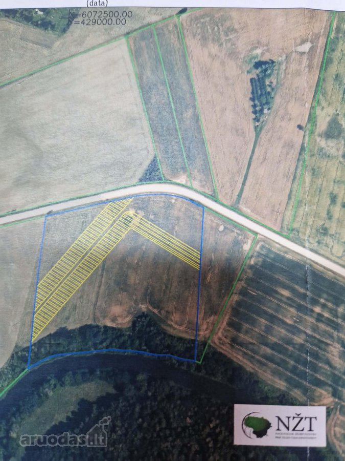 Parduodama žemė Vilkaviškio raj., netolli