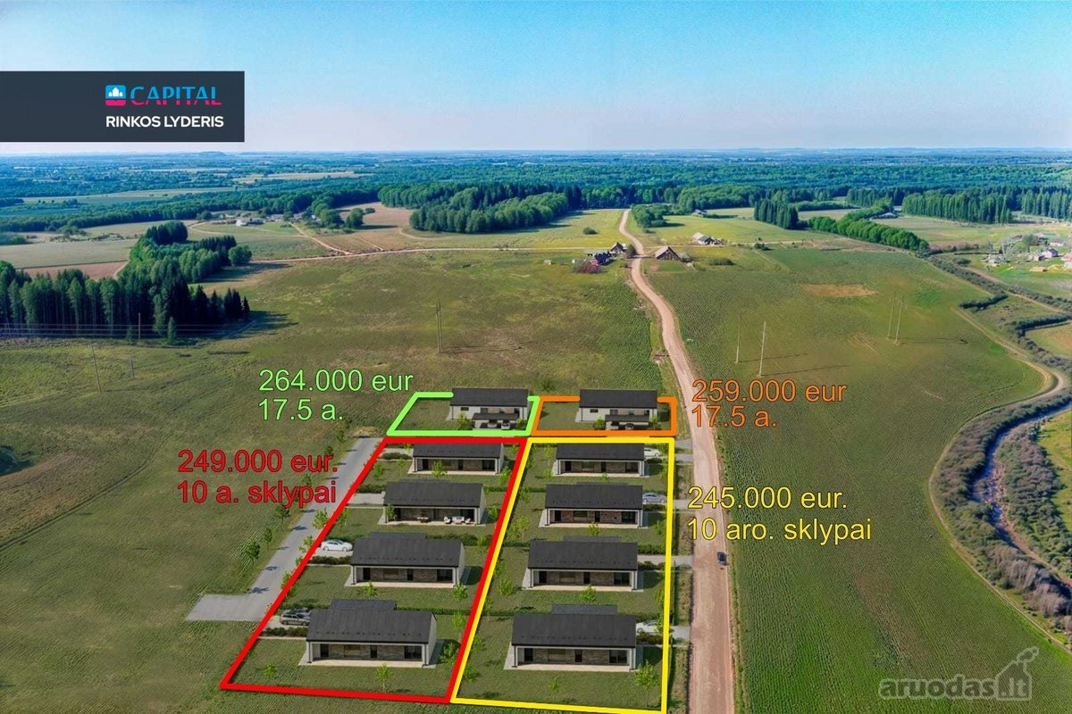 Parduodami Jaukūs Naujos Statybos A++ Klasės - nuotraukos Nr. 7