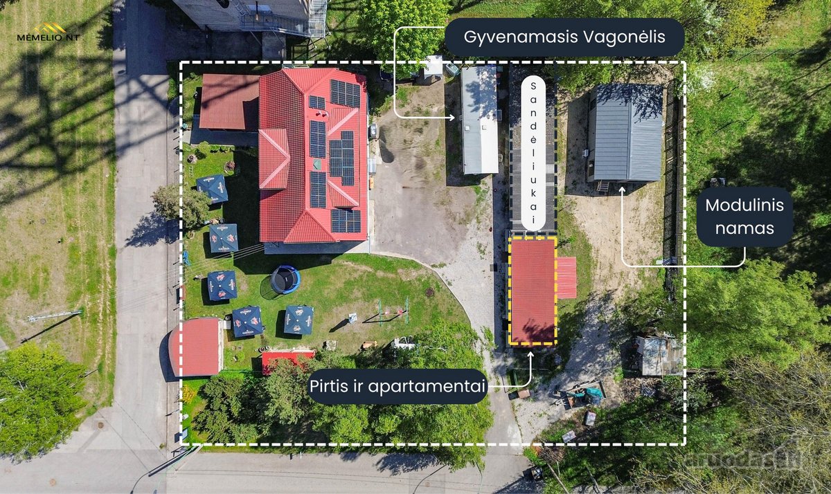 Parduodamas veikiantis apgyvendinimo verslas - nuotraukos Nr. 4