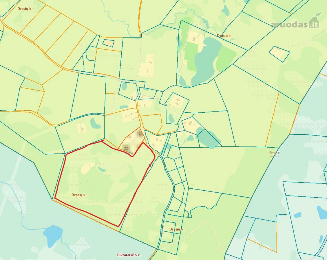 Parduodamas net 14.5 Ha Žū sklypas, - nuotraukos Nr. 3