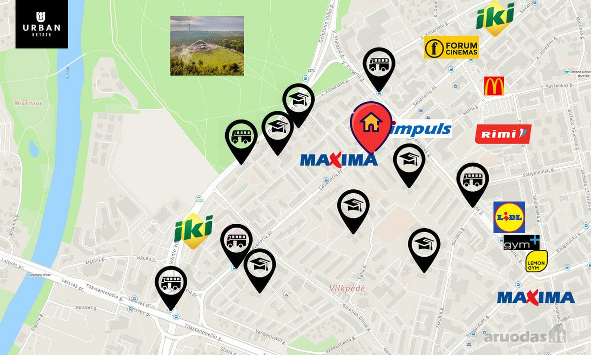 Netoliese Vingio Parko Parduodamas Erdvus, - nuotraukos Nr. 18