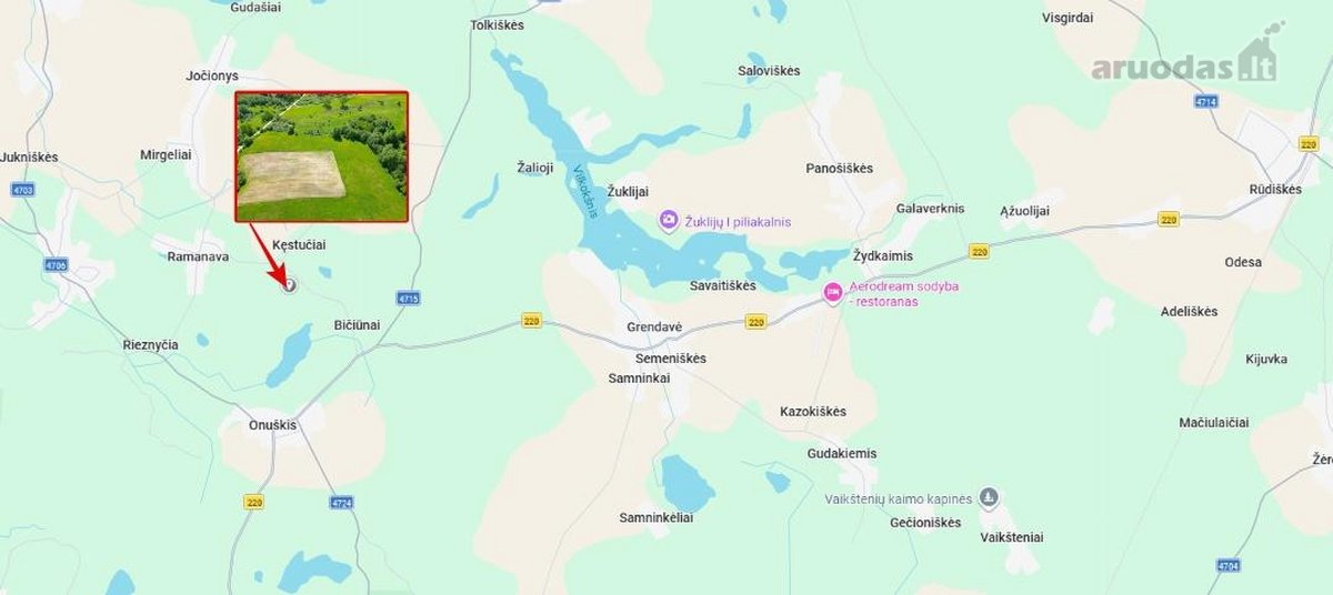 Parduodamas 2,4057 ha Žemės ūkio paskirties - nuotraukos Nr. 5