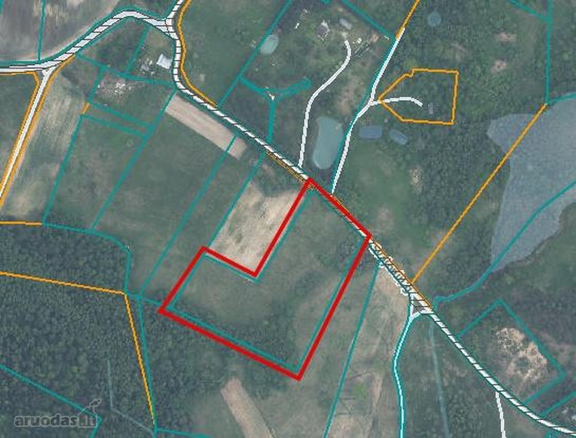 Parduodamas 2,4057 ha Žemės ūkio paskirties