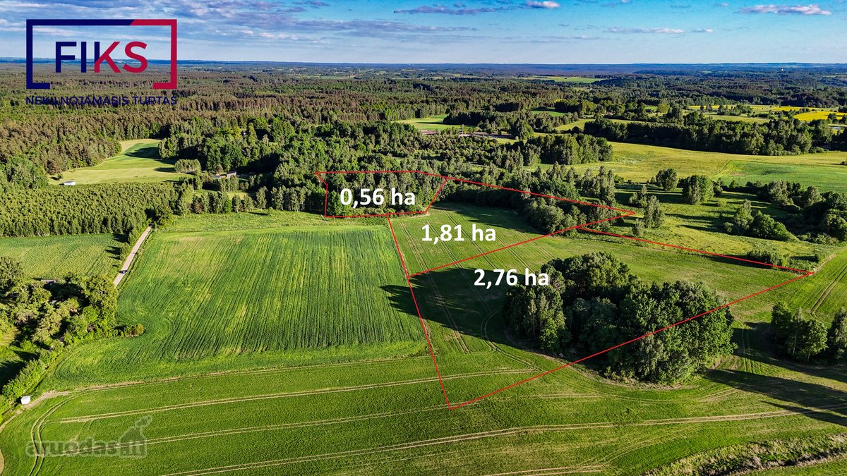 Parduodami 3 Sklypai Kryžiaukos II Kaime!