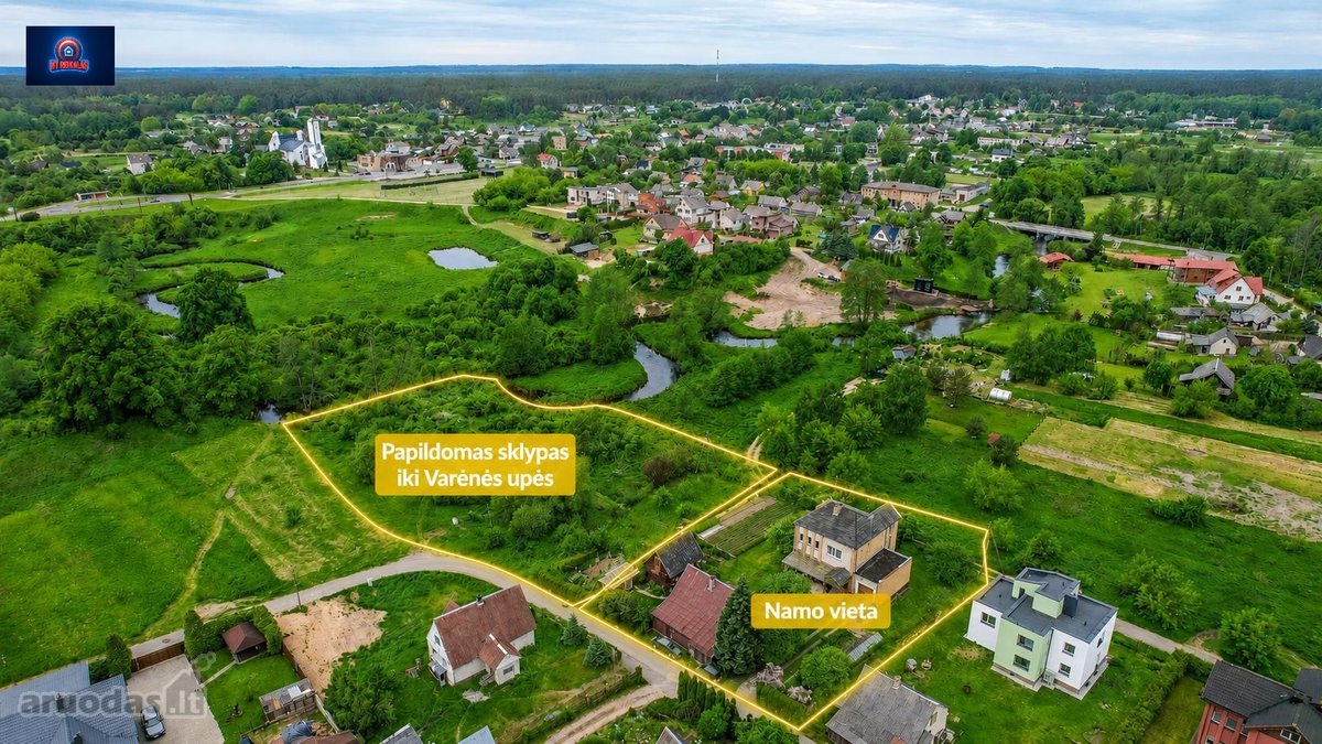 Išskirtinis namas prie Varėnės upės – ramybei