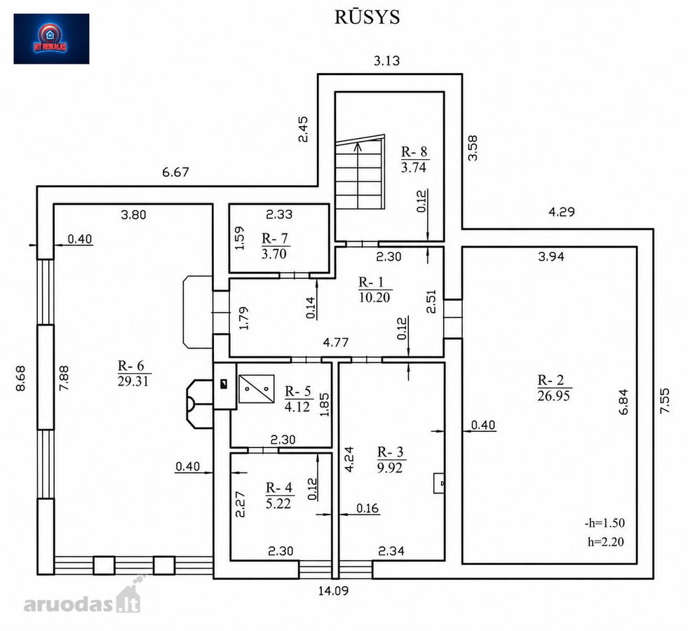 Išskirtinis namas prie Varėnės upės – ramybei - nuotraukos Nr. 41