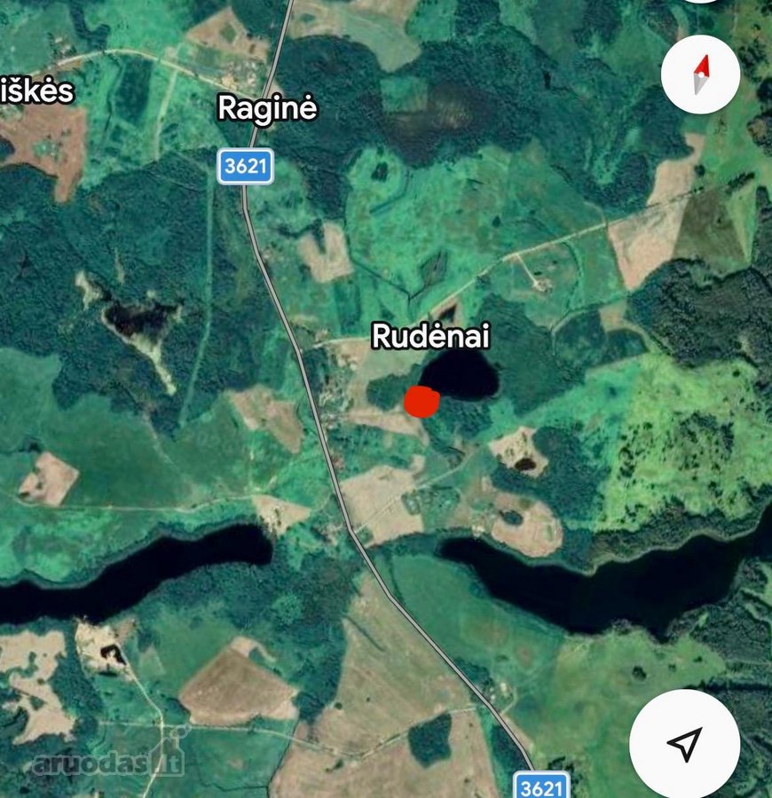 Parduodamas sklypas prie jaukaus ežero su - nuotraukos Nr. 3