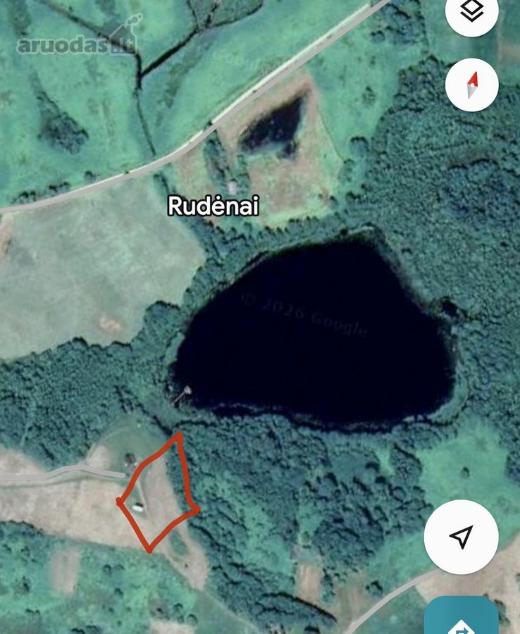 Parduodamas sklypas prie jaukaus ežero su - nuotraukos Nr. 2