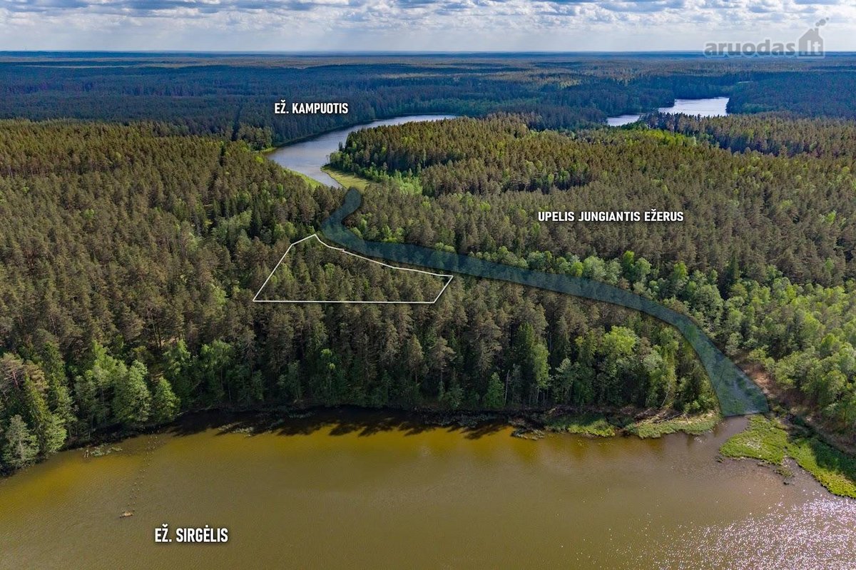 Parduodamas unikalus 31.53 a. namų valdos