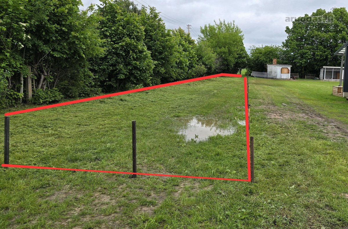 Parduodamas sodo sklypas Biržų mieste šalia