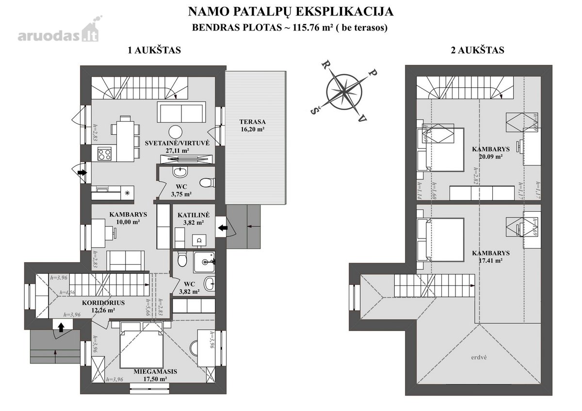 Naujos Statybos Dvibutis Namas Vilniuje, - nuotraukos Nr. 23