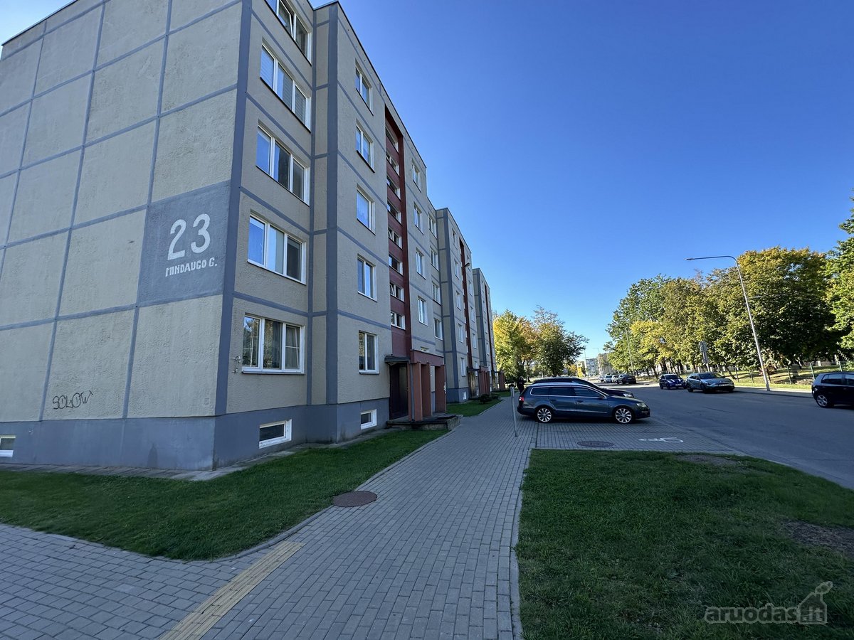 Šviesus 1 kambario butas 3-ajame aukšte –