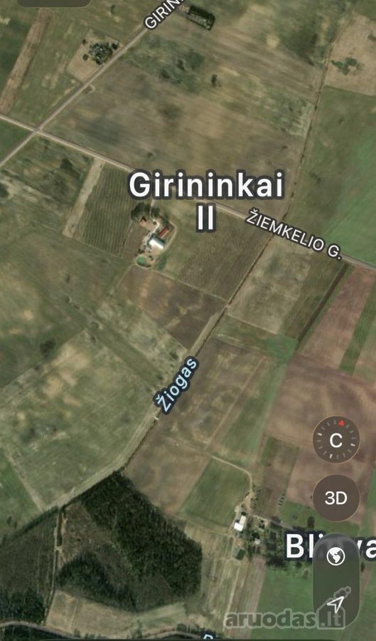 Netoli Kauno parduodamas 2 ha žemės ūkio
