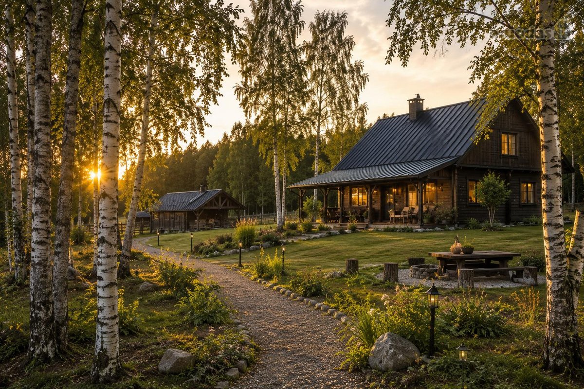 Parduodama 1,65 ha sodyba Dzūkijoje,