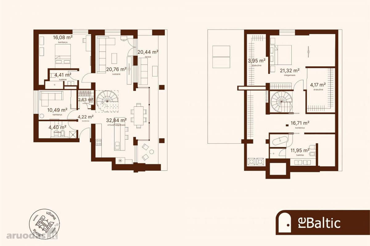 Prestižiniai 4 kambarių apartamentai - nuotraukos Nr. 27