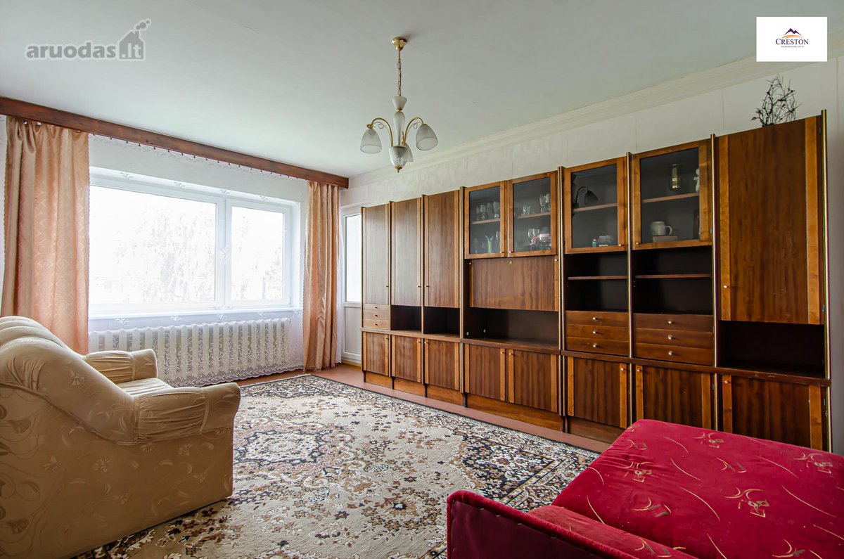 Parduodamas jaukus ir šviesus 3 kambarių